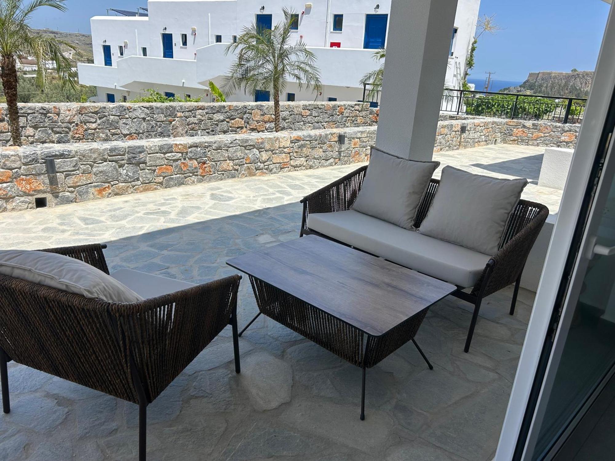 Lambis Studios & Apartments Líndos Rum bild